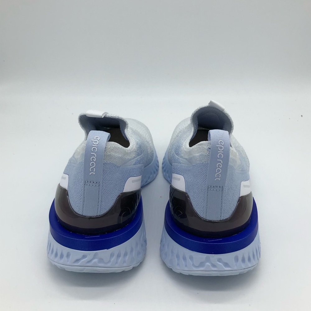 New Men’s Nike Epic Phantom React Flyknit Shoes Hydrogen Blue w/box BV0417-101 - Picture 6 of 6